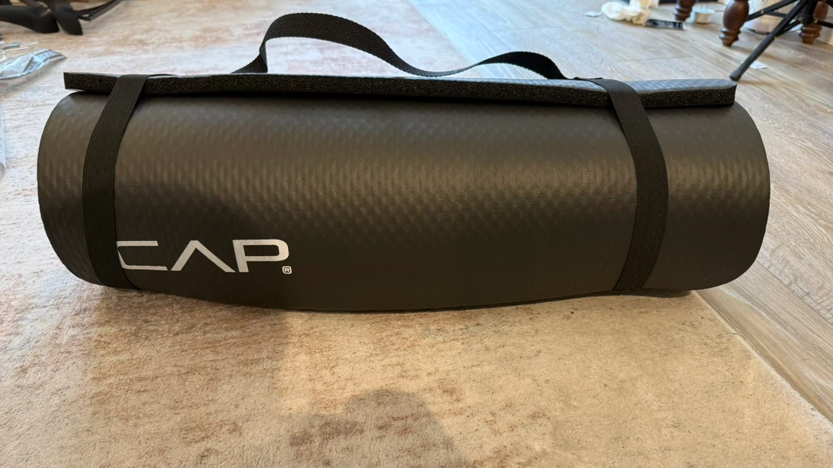 Fitness Yoga Mat with Strap and extra cushion - photo 5