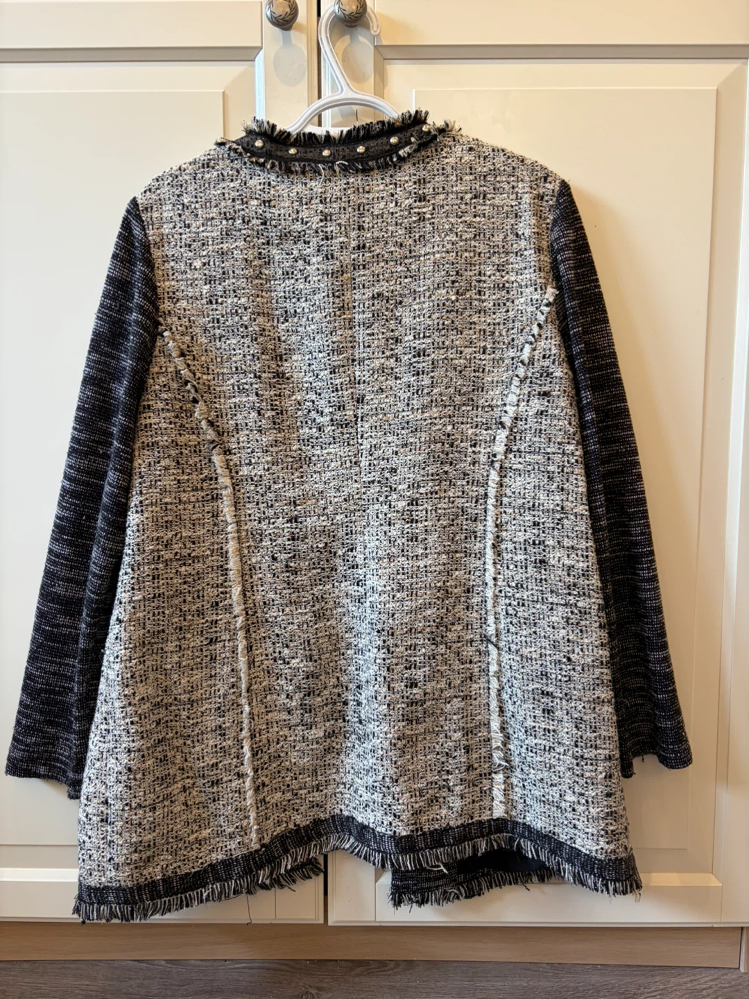 Chico's Tweed Blazer Jacket Size 2 (12/14) - photo 2