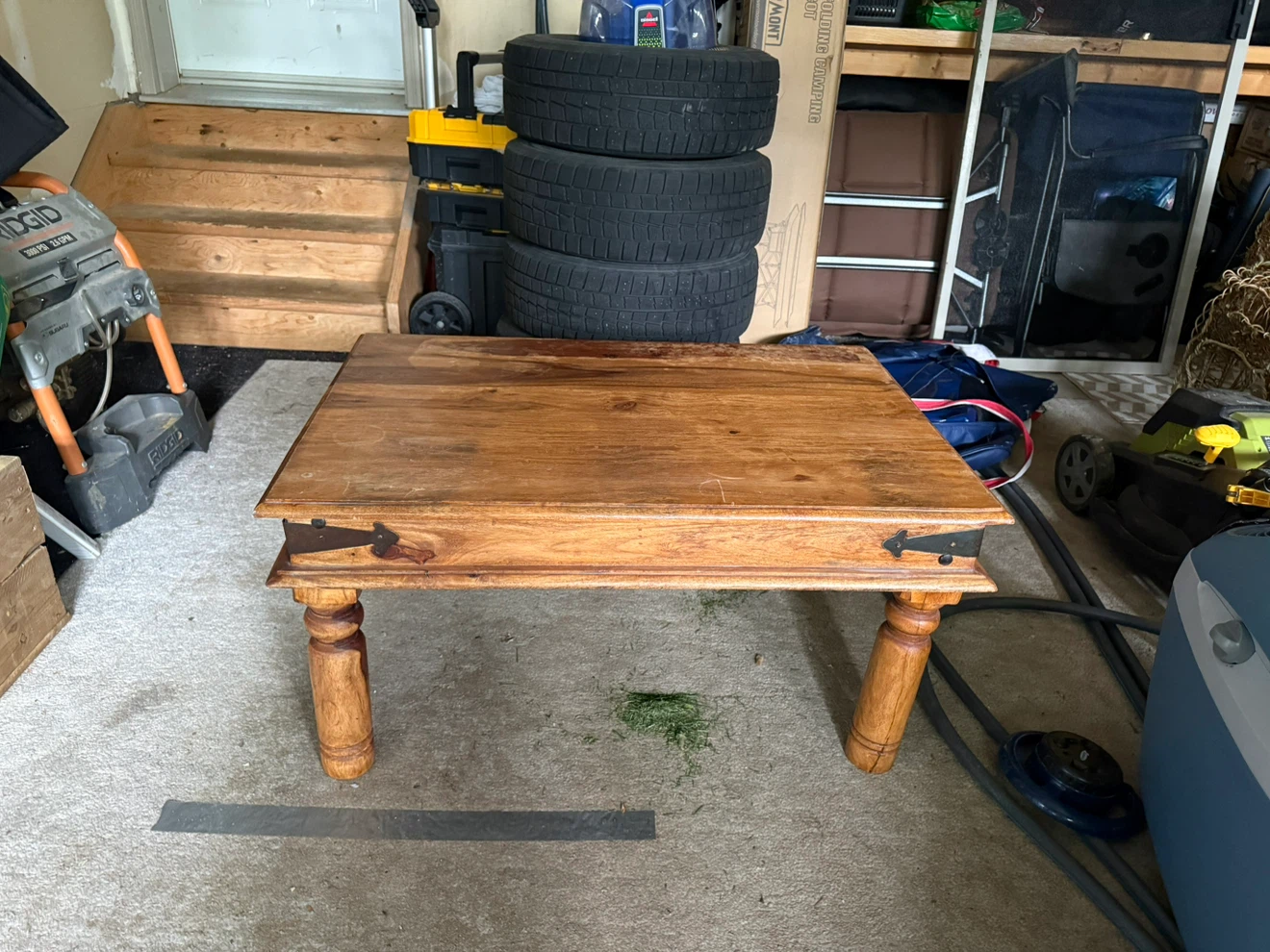 Teak Wooden Coffee Table - photo 3