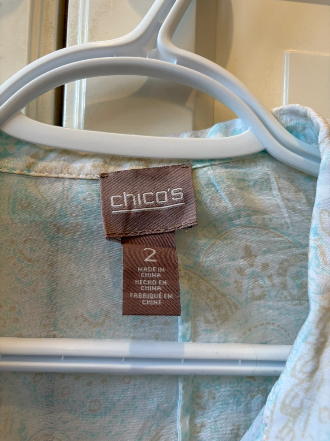 Chico's Paisley Button-Up Shirt - photo 3