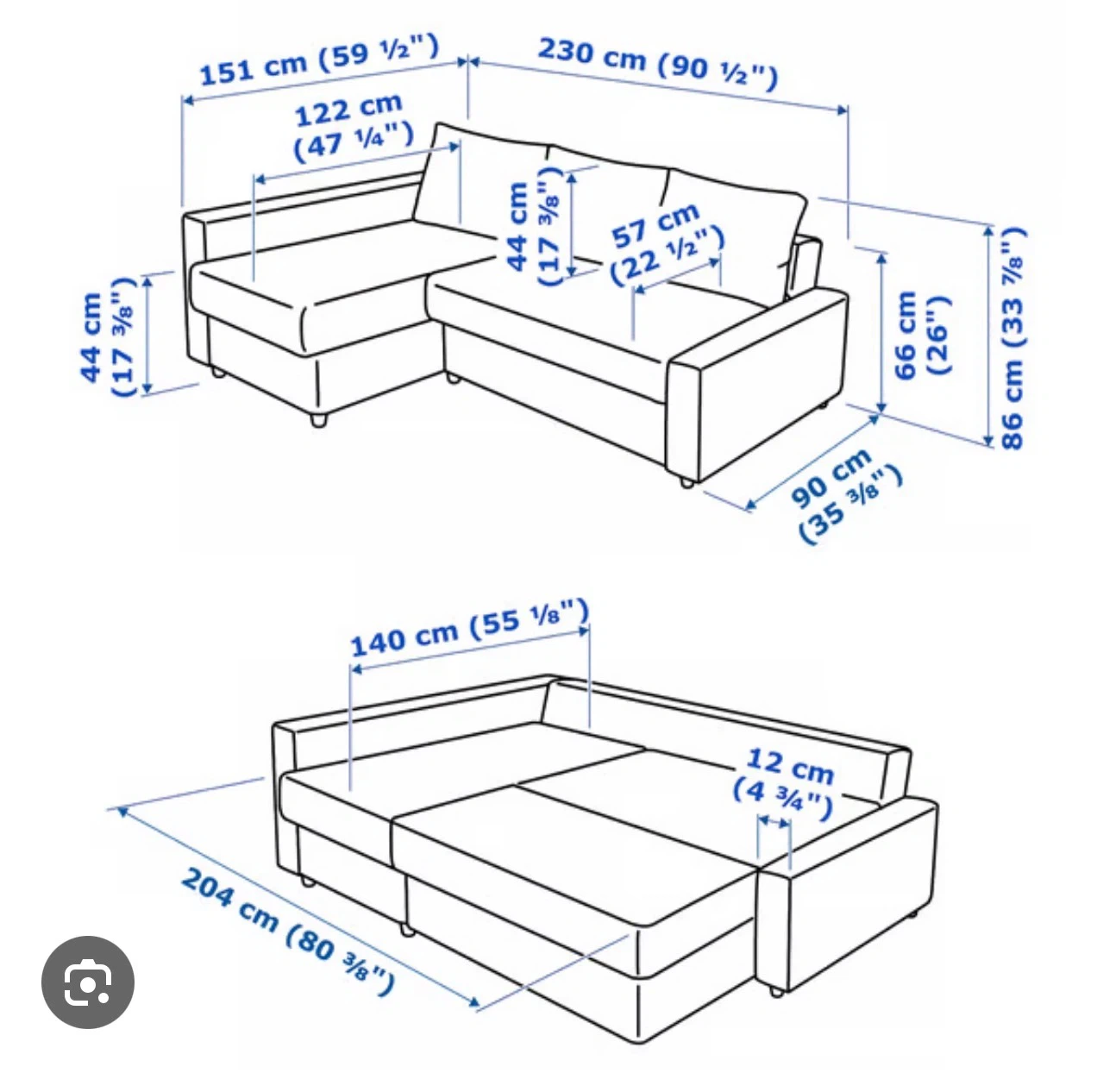 Couch/Bed for sale - photo 4