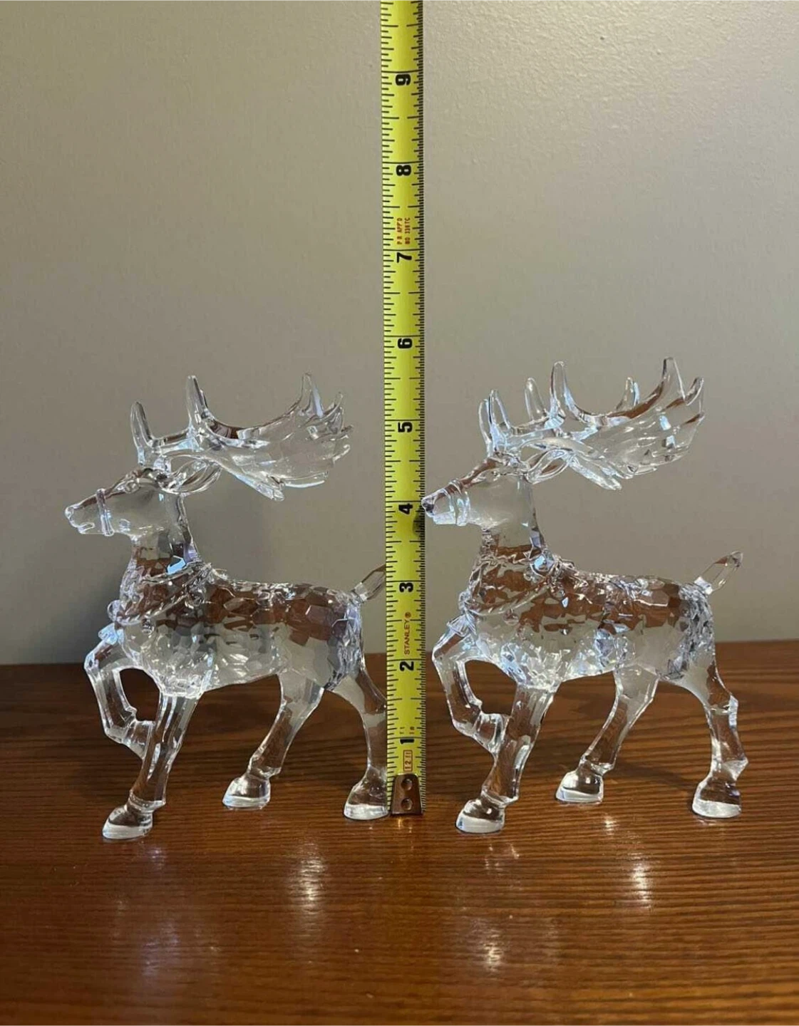 VINTAGE FACETS ACRYLIC REINDEER - photo 3