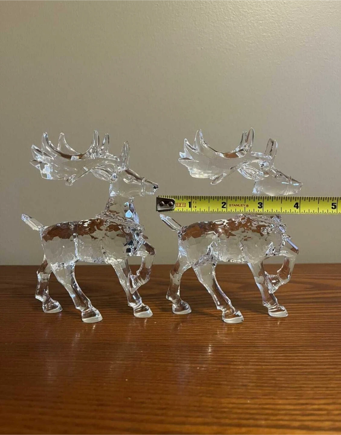 VINTAGE FACETS ACRYLIC REINDEER - photo 4