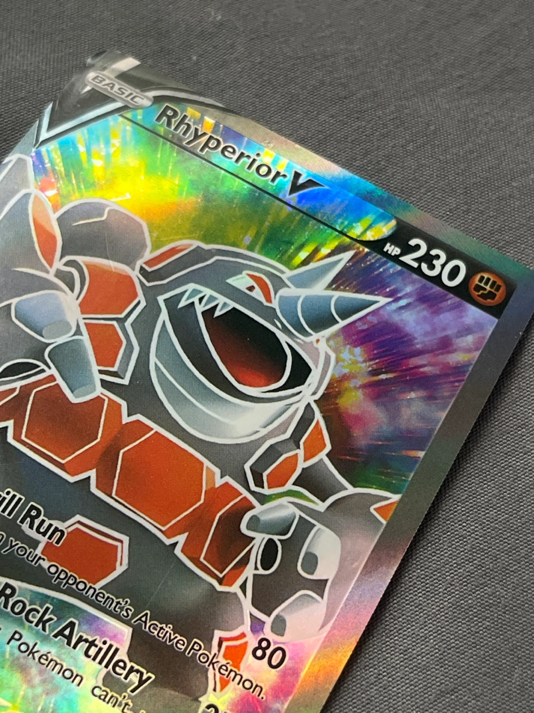!!!Pokemon TCG Rhyperior V Card!!! - photo 2