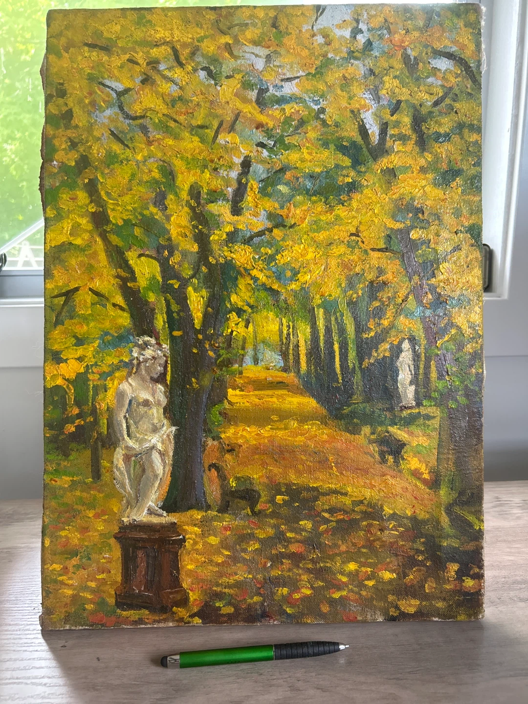 Russian painting oil on canvas