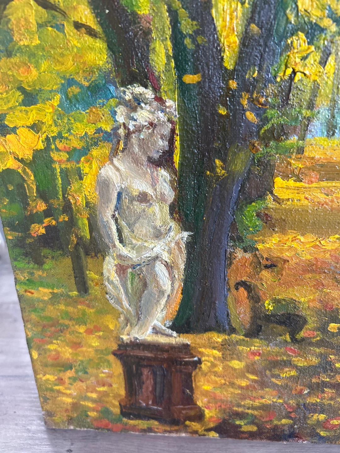 Russian painting oil on canvas - photo 2