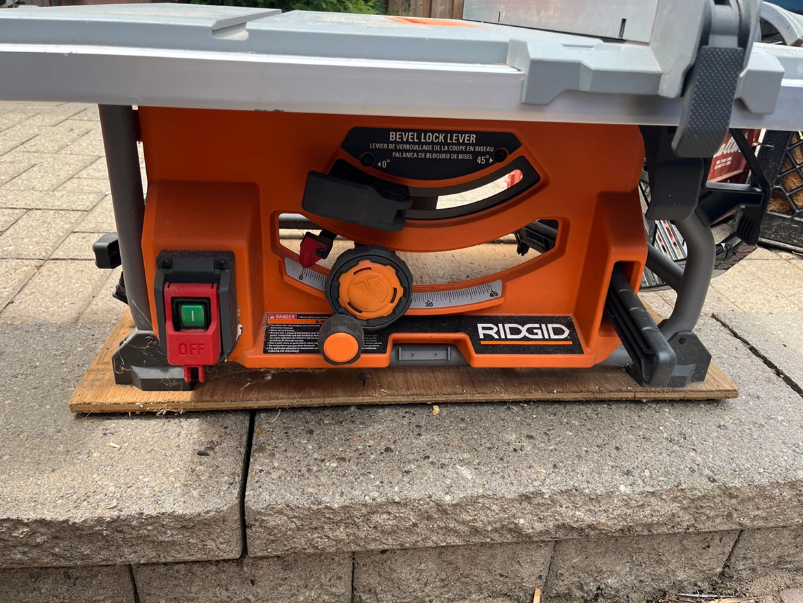 RIDGID Table Saw - photo 2