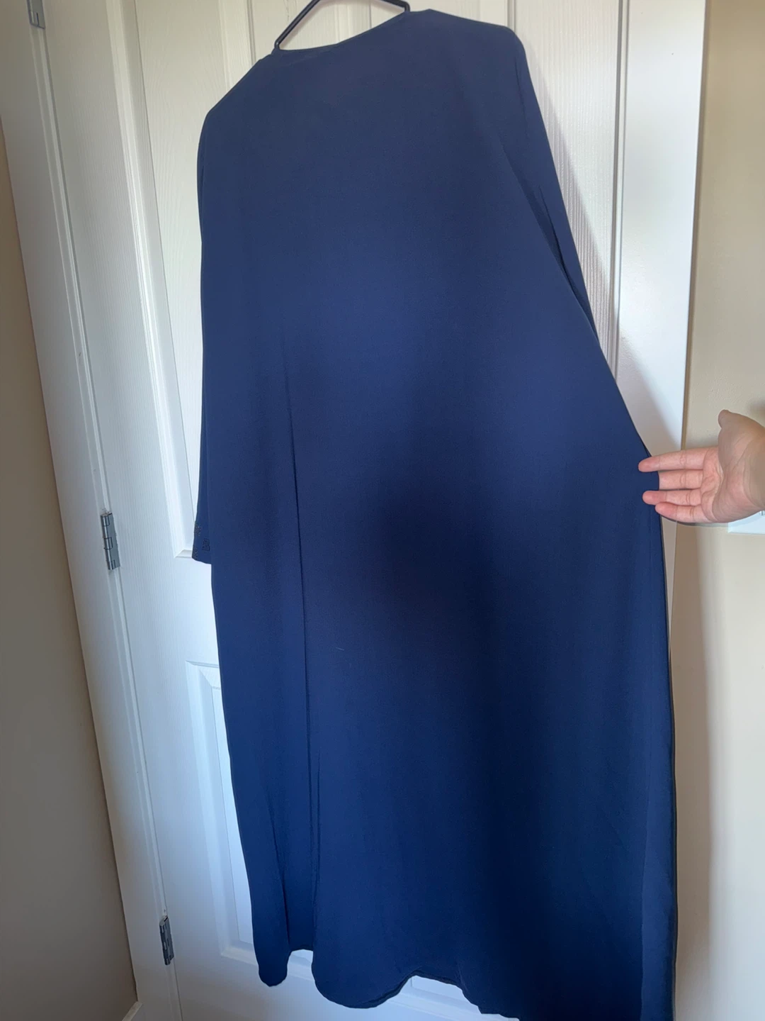navy blue abaya with rhinestones 5XL - photo 2