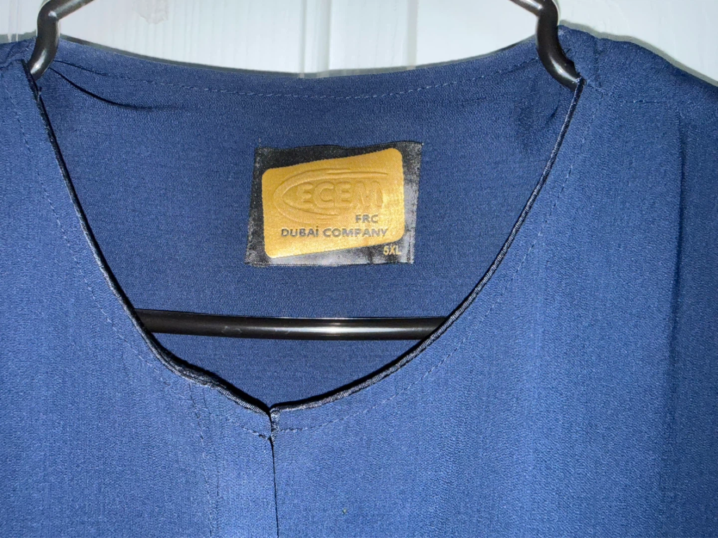 navy blue abaya with rhinestones 5XL - photo 4