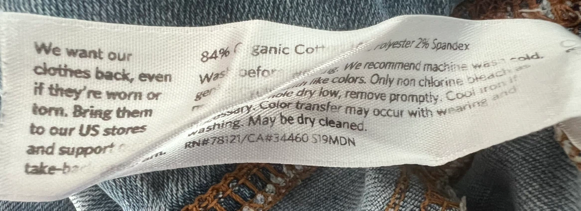 Eileen Fisher Organic Cotton Blend Jeans - photo 4