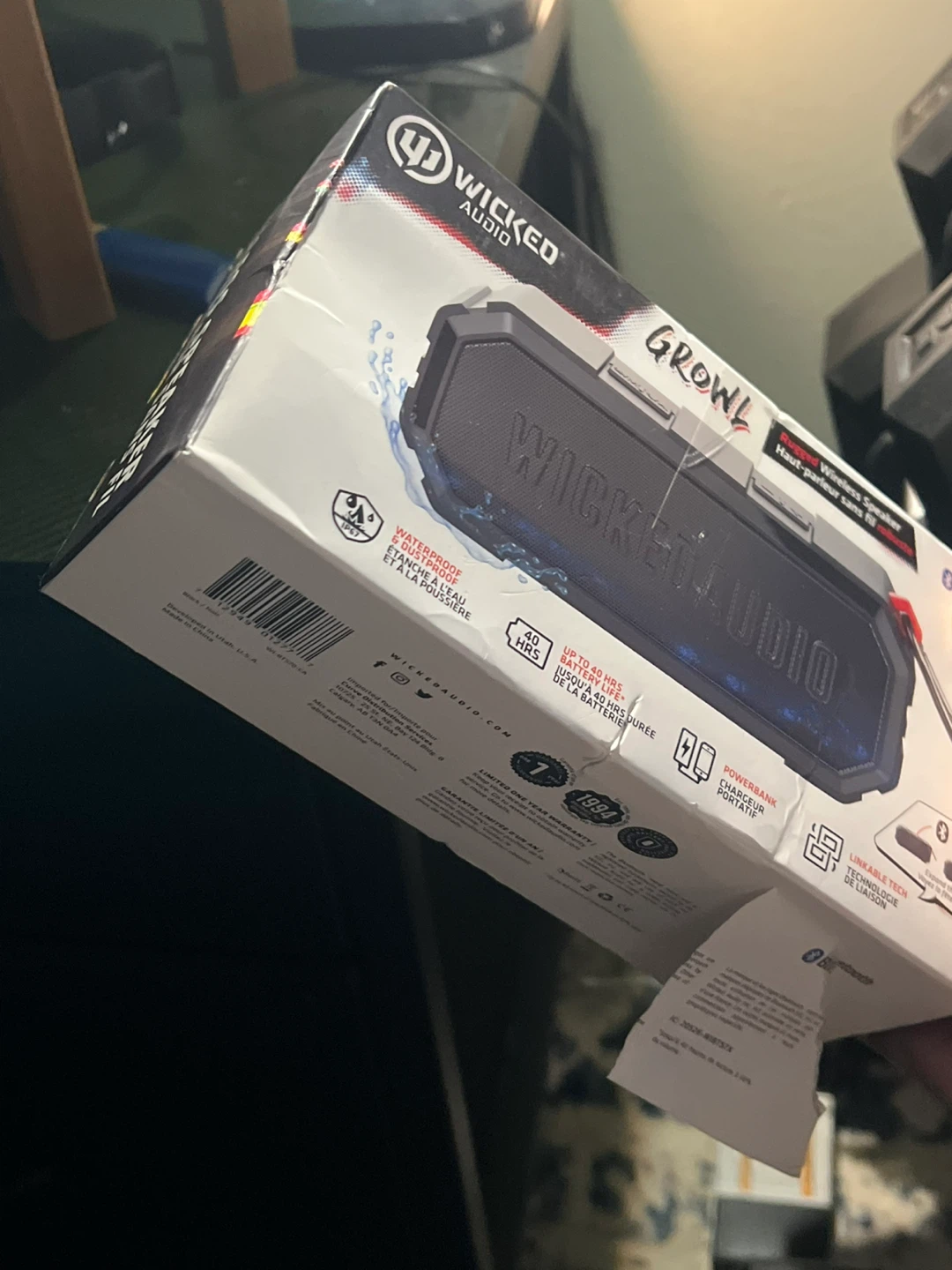 Wicked Audio GROWL Rugged Wireless Speaker - photo 2