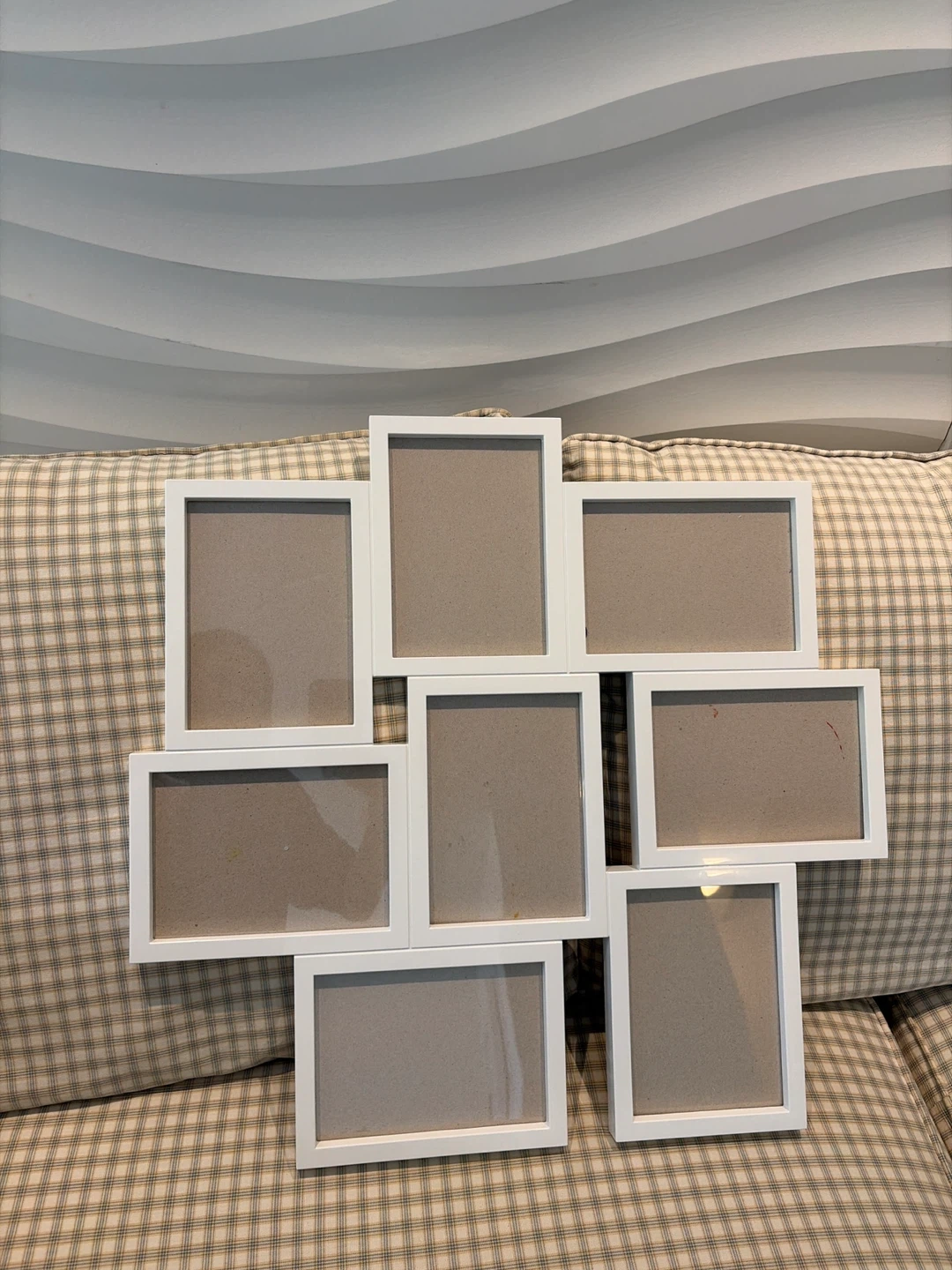 White Collage Picture Frame