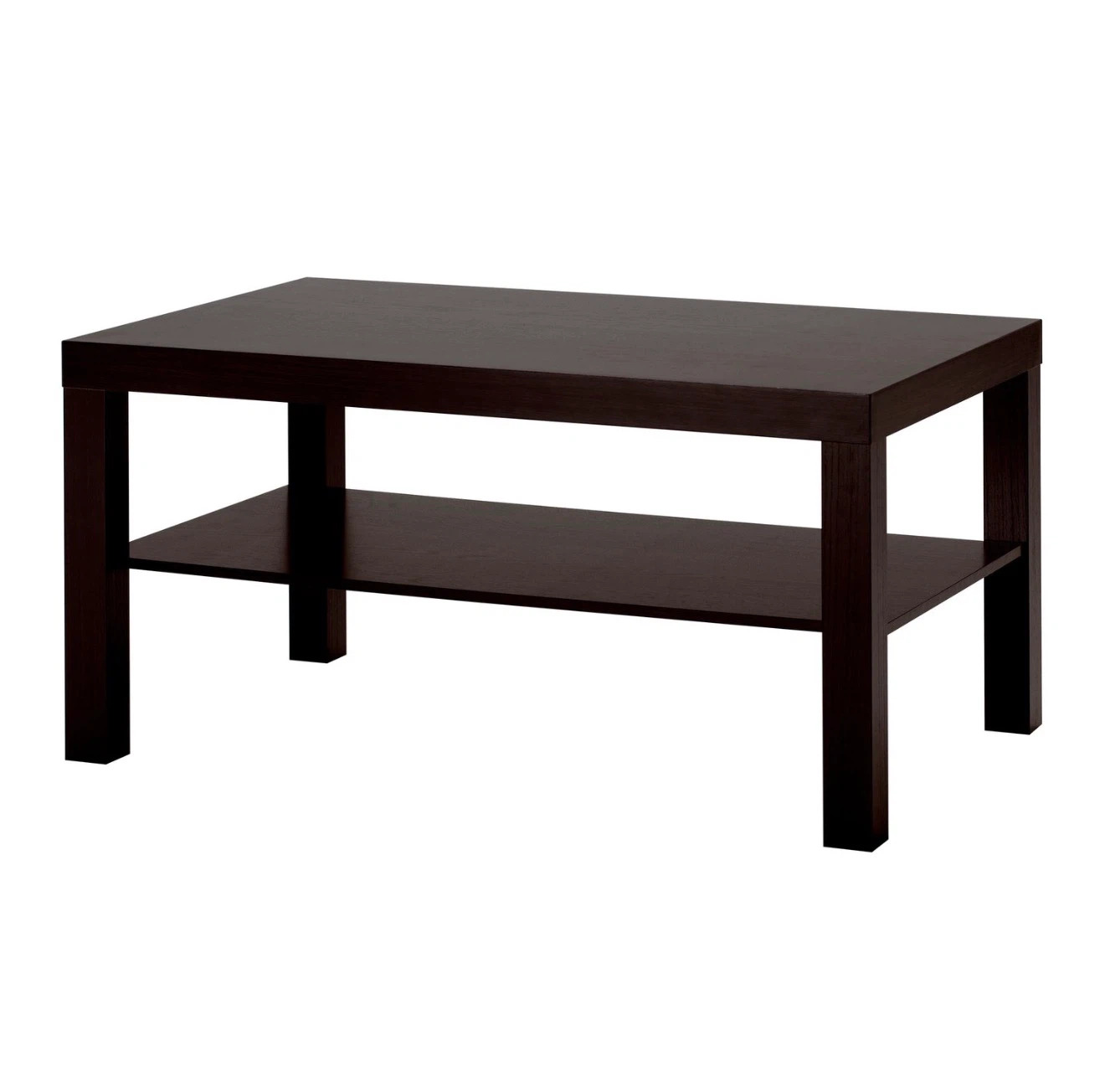 IKEA coffee table with shelf
