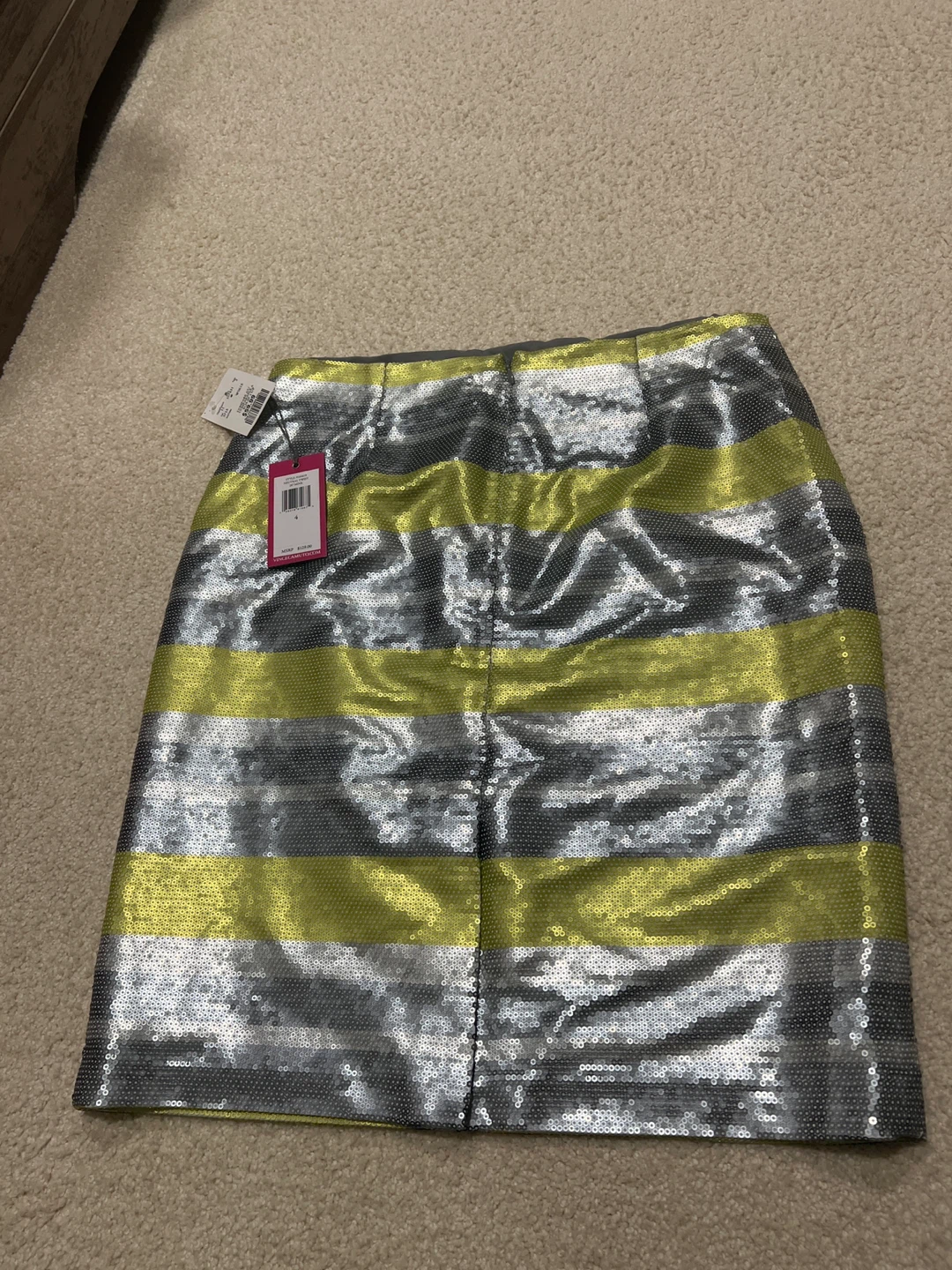Vince Camuto Sequin Striped Skirt - photo 2