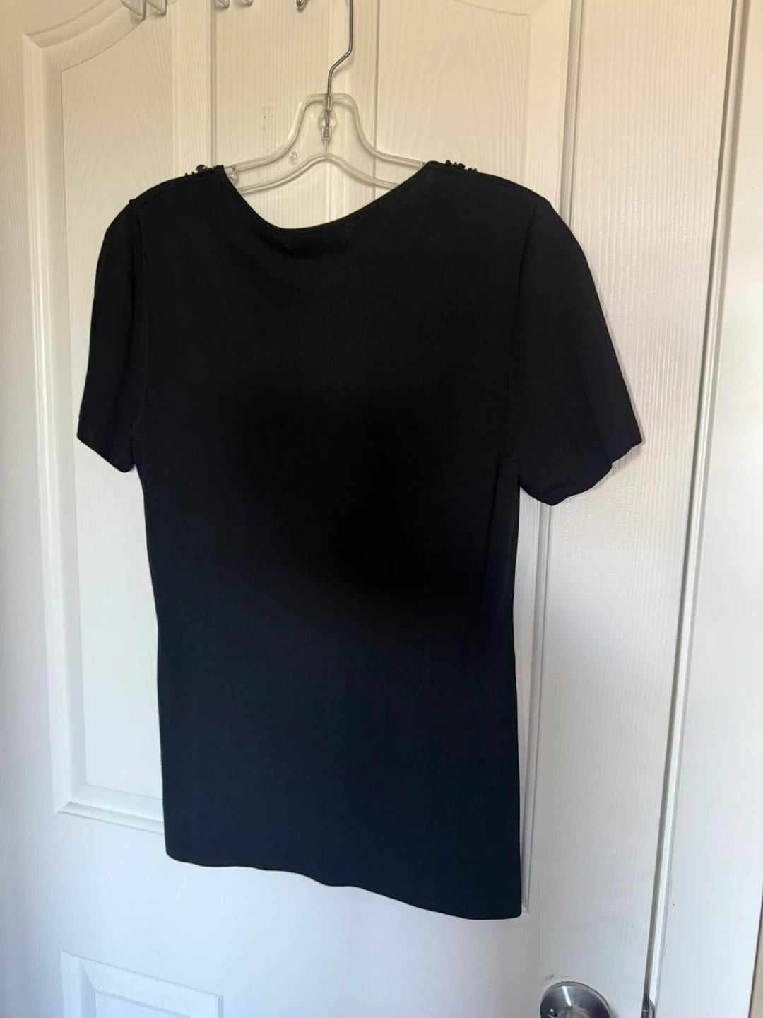 Black Embellished Cardigan and Top Set - photo 3