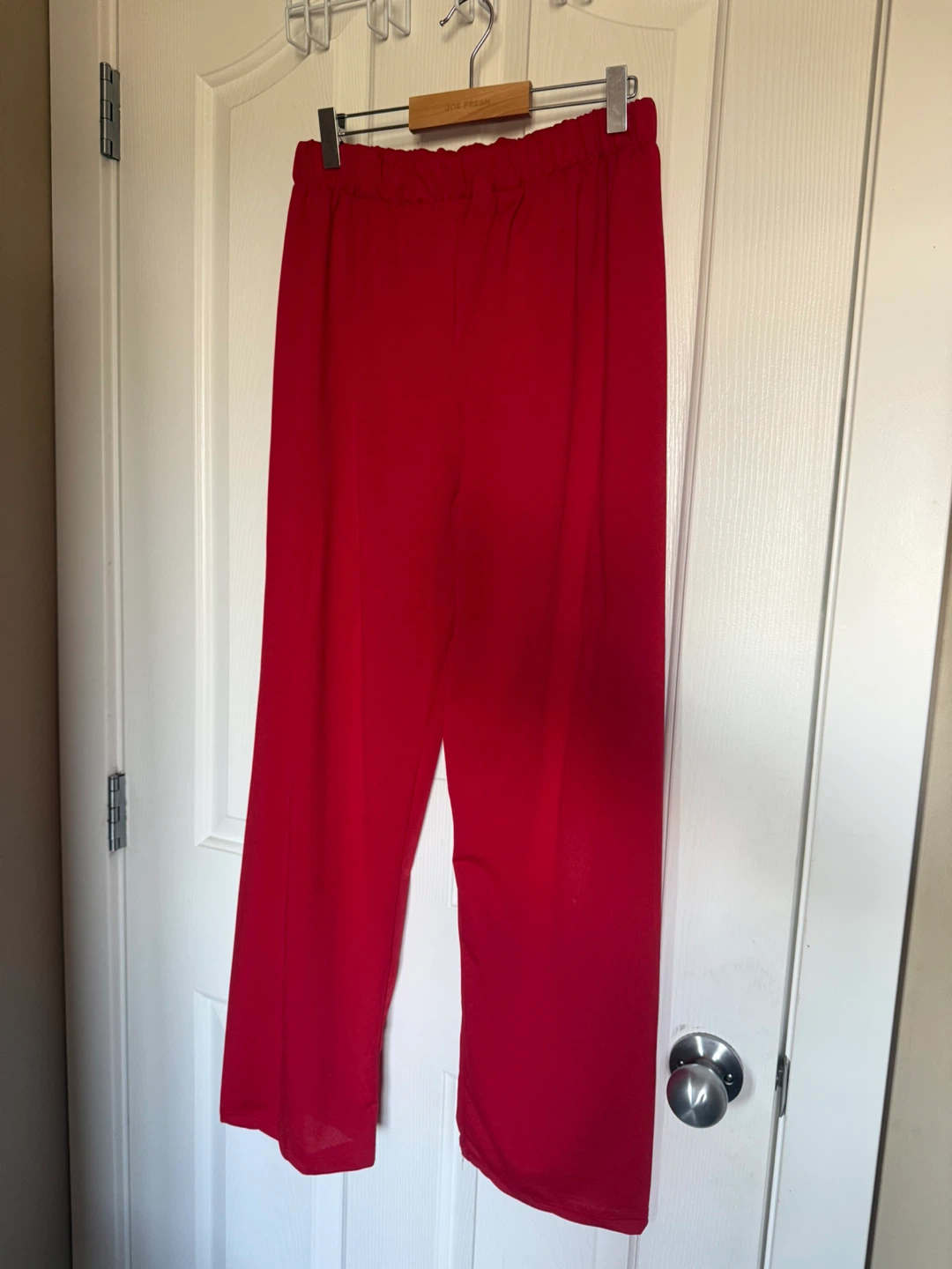Colourblock Crew Neck Top and Pants Set - photo 3