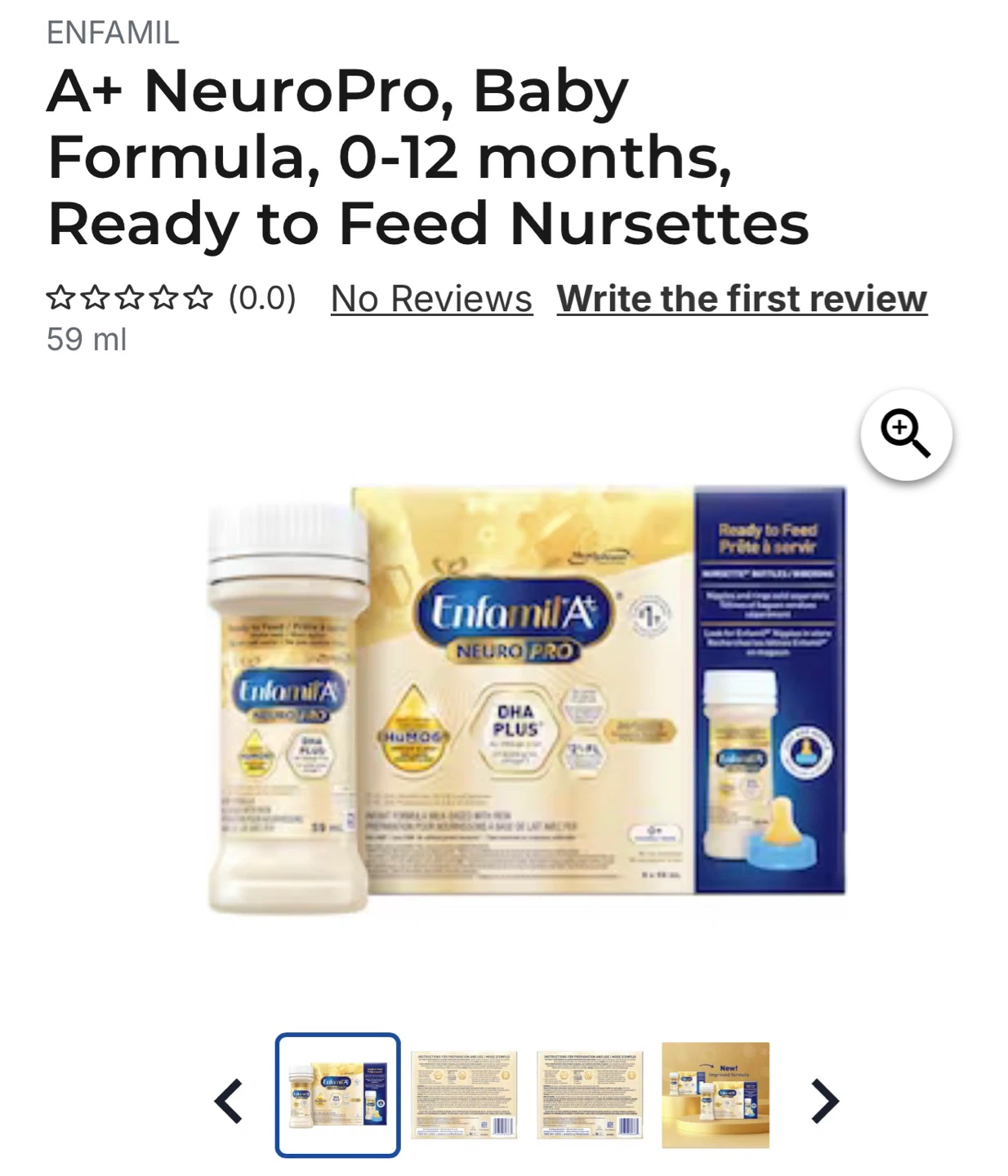Enfamil A+ NeuroPro Ready to Feed Baby Formula Nursettes - photo 2