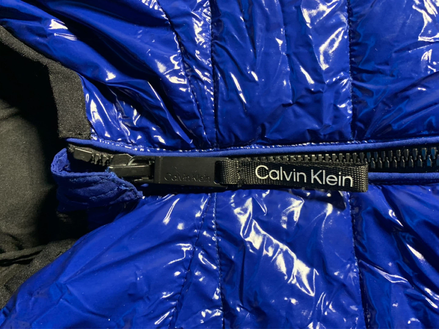 Calvin Klein Puffer Jacket - Blue - Size L - photo 4