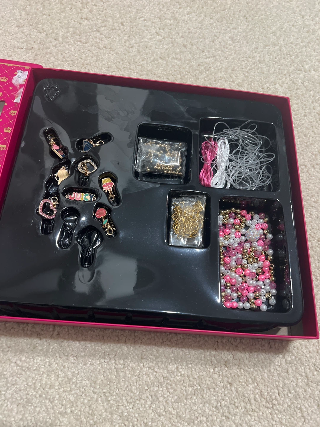 Jewelry Making Kit with Charms and Beads
