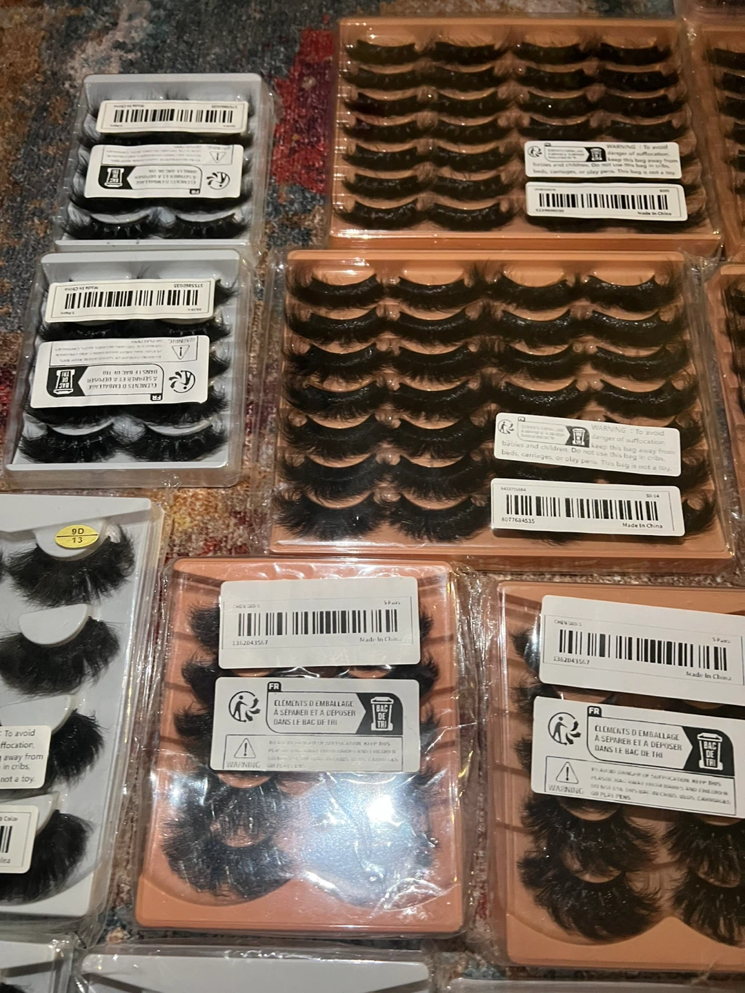 Assorted Pack of False Eyelashes 250 pairs - photo 3