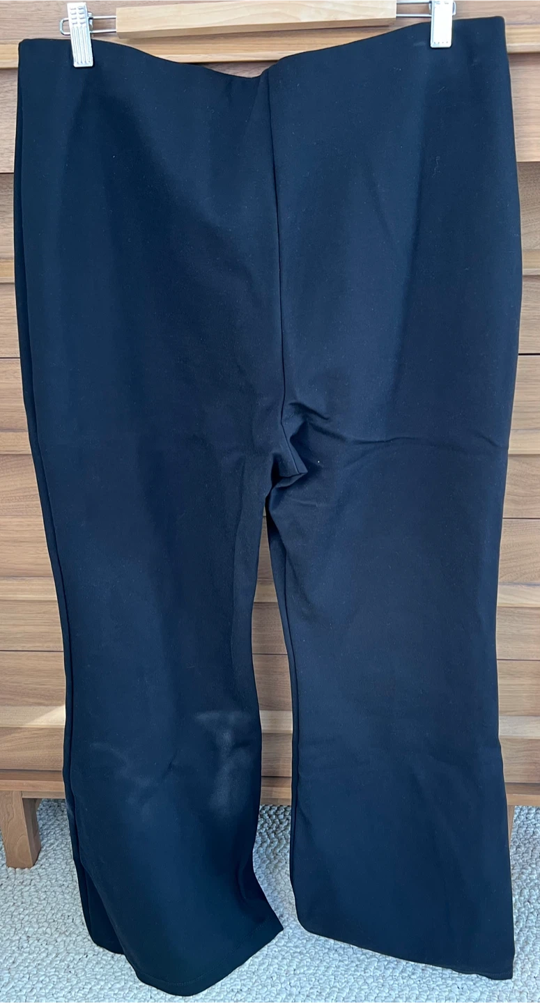 Elegant, Black, Wide-Leg Pants—XL - photo 2
