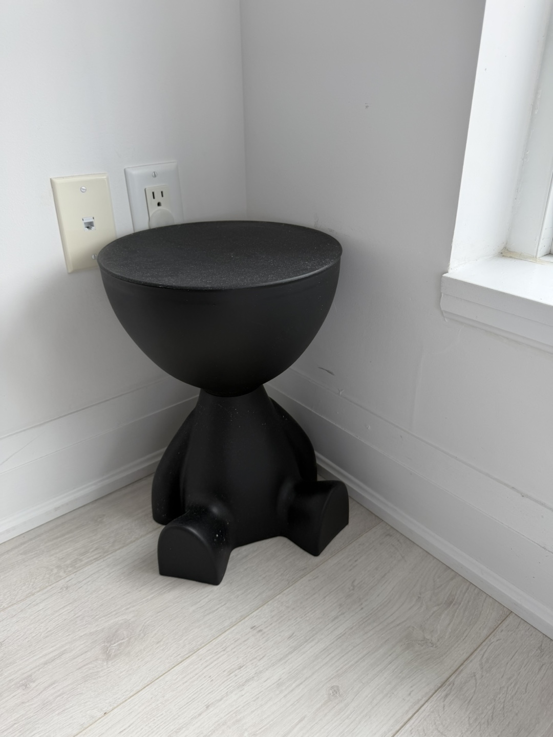 Black Decorative Side Table