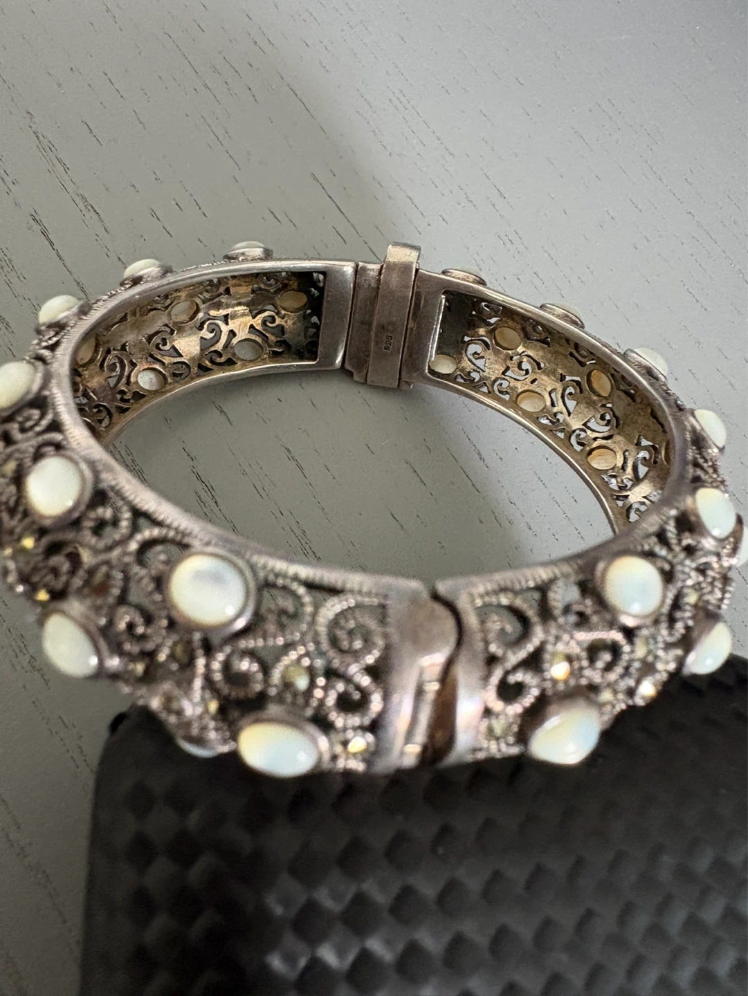 Vintage Handmade Silver Bracelet - photo 2