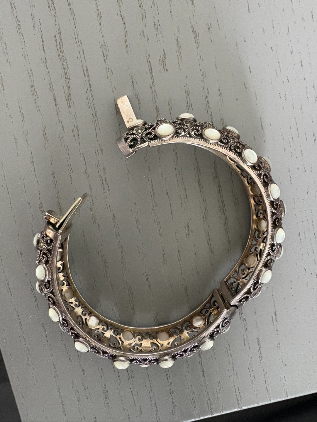 Vintage Handmade Silver Bracelet - photo 3