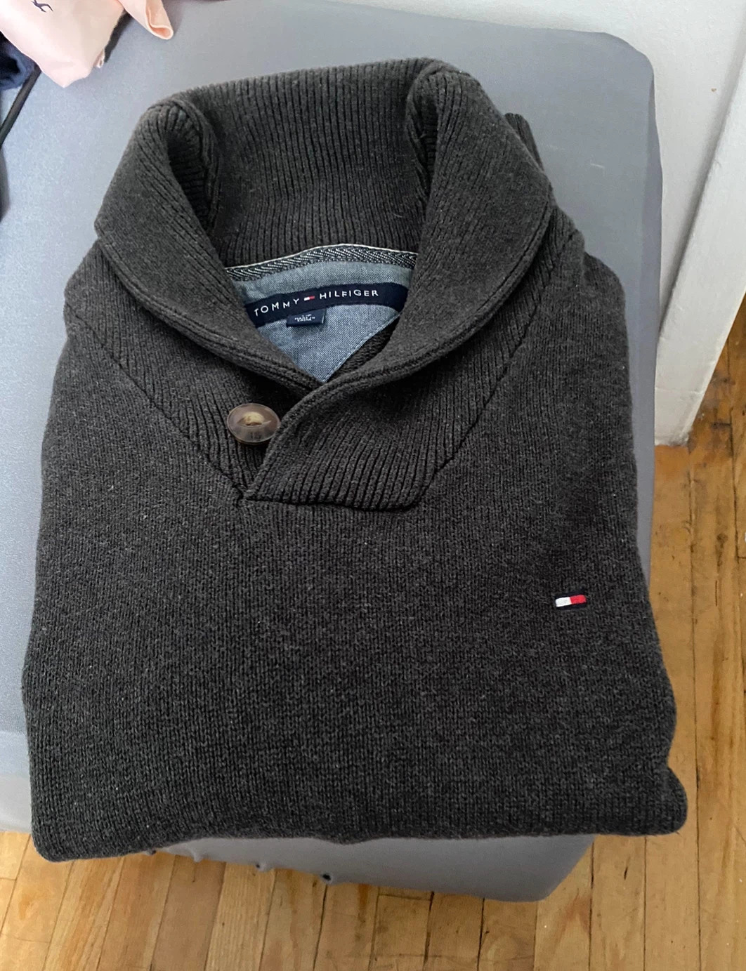 Tommy Hilfiger Men's Shawl Collar Sweater