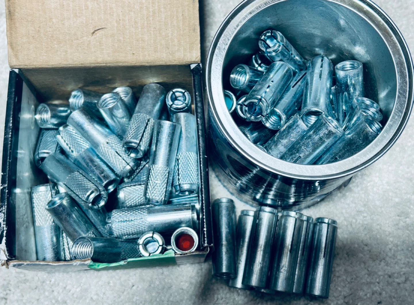 Hilti & Cobra Drop-In Anchors + Hillman Power-Stud+ Concrete