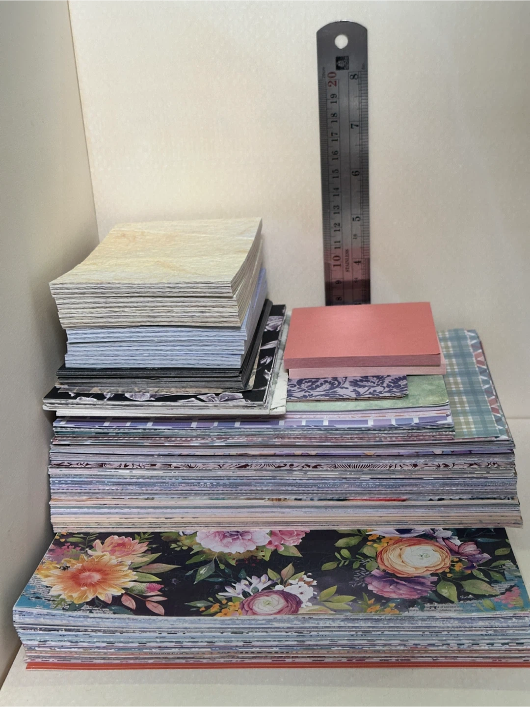 🆕 Scrapbooking Paper Lot x1200 - photo 3