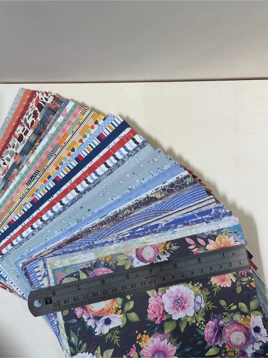 🆕 Scrapbooking Paper Lot x1200 - photo 4