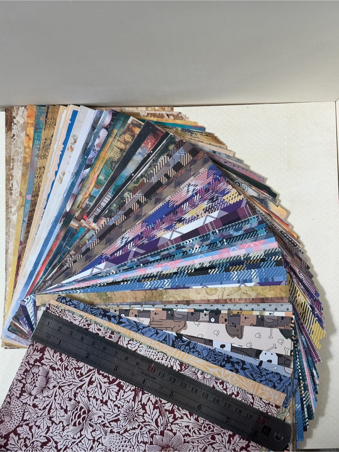 🆕 Scrapbooking Paper Lot x1200 - photo 5