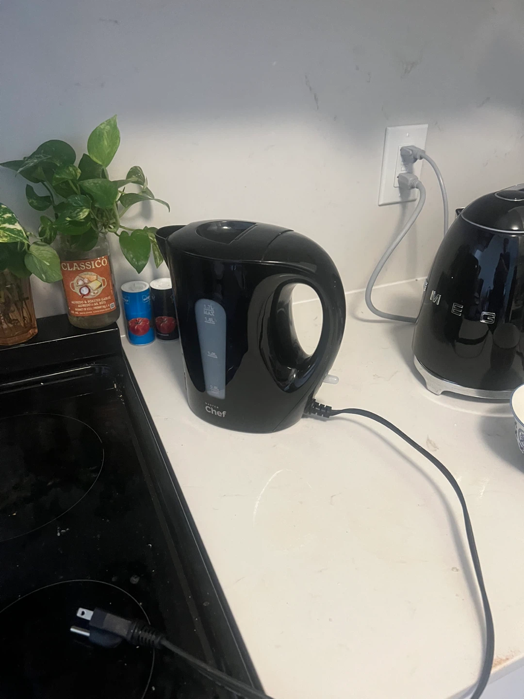 Master Chef Black Electric Kettle corded - photo 2