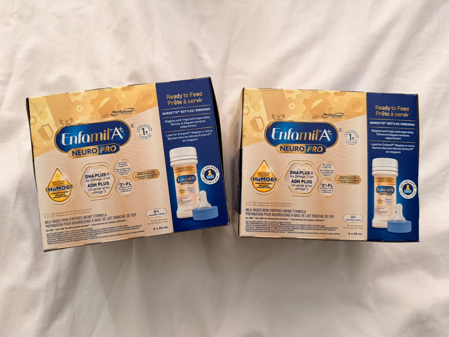 Enfamil A+ NeuroPro Ready to Feed Baby Formula Nursettes
