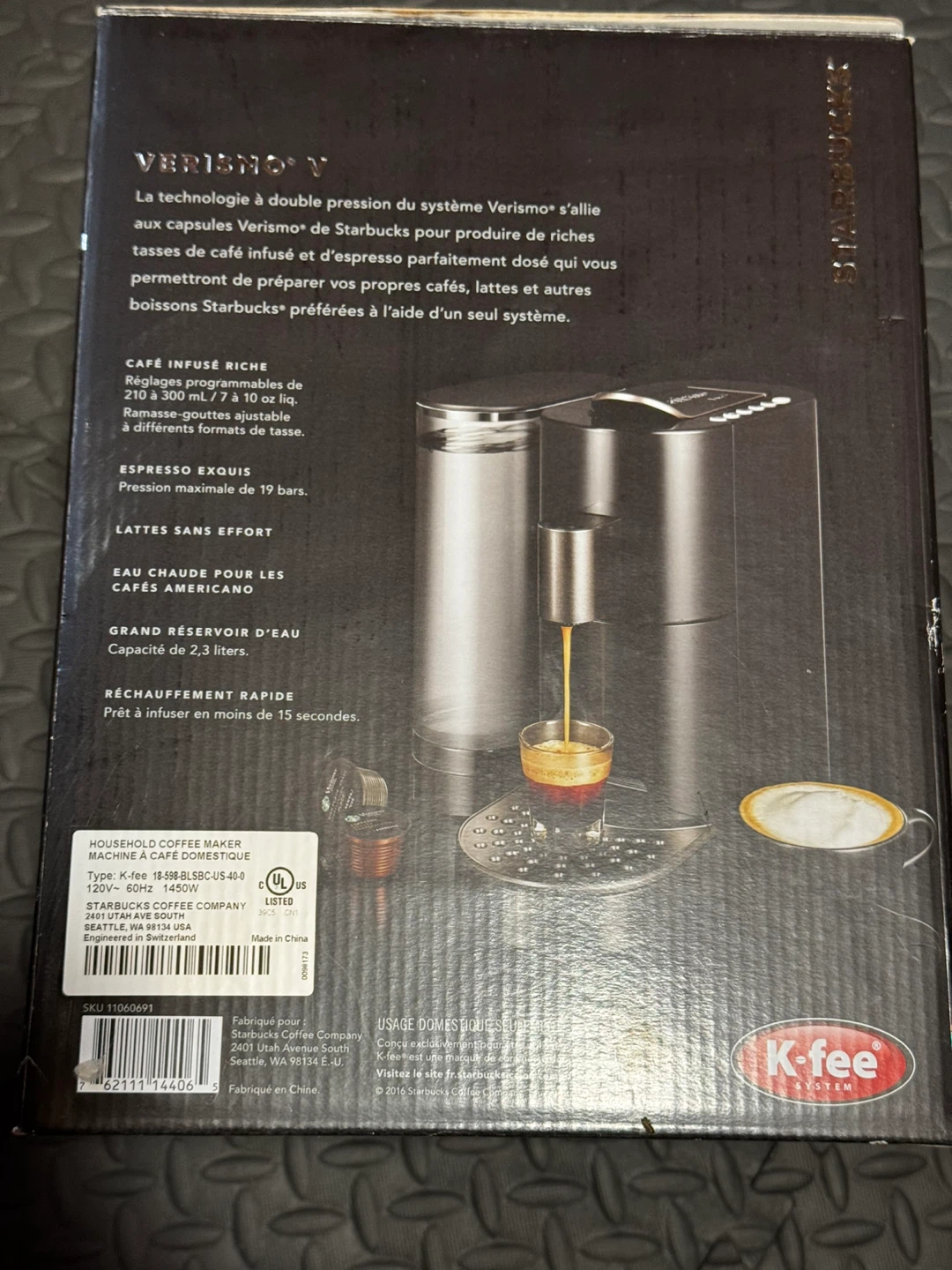 Verismo V System by Starbucks Coffee Maker - photo 3