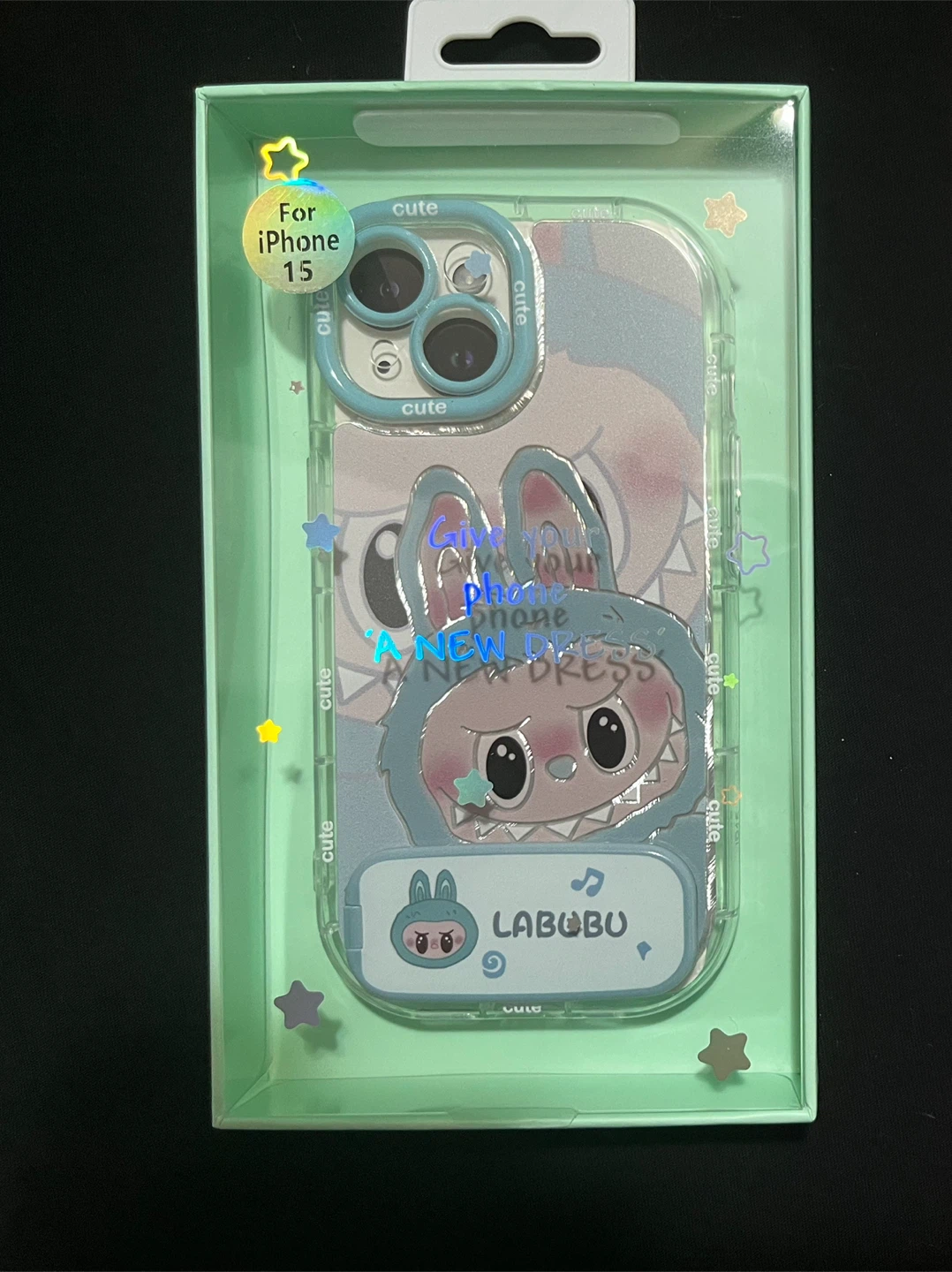 LABUBU "A NEW DRESS" Phone Case for iPhone 15 - photo 2
