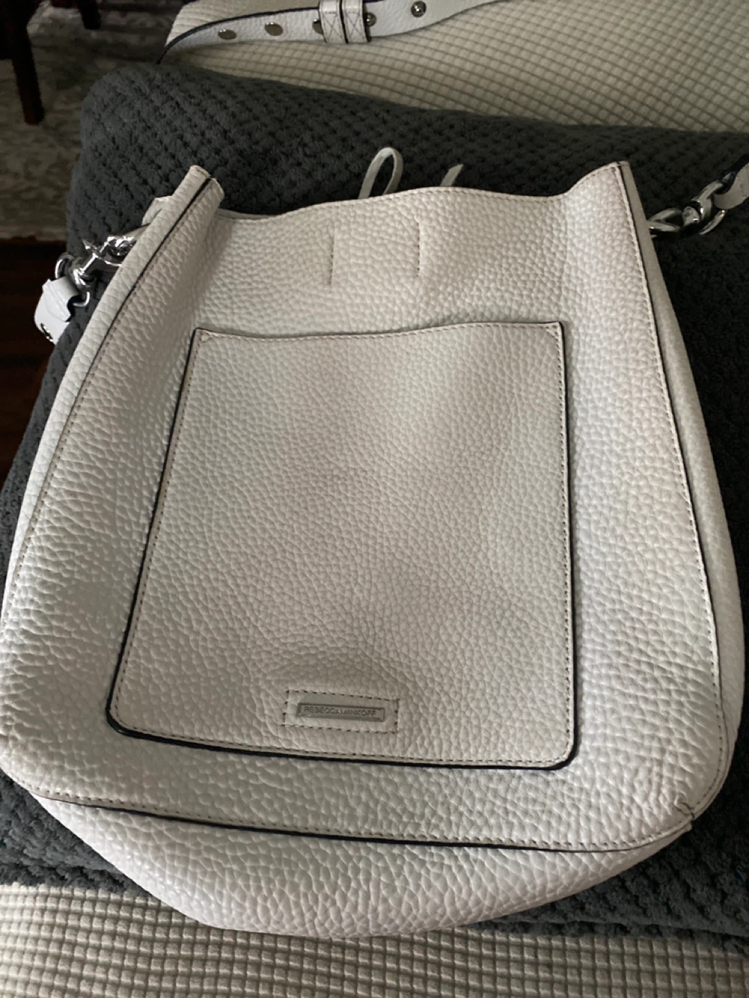Rebecca Minkoff White Leather Hobo Bag - photo 2