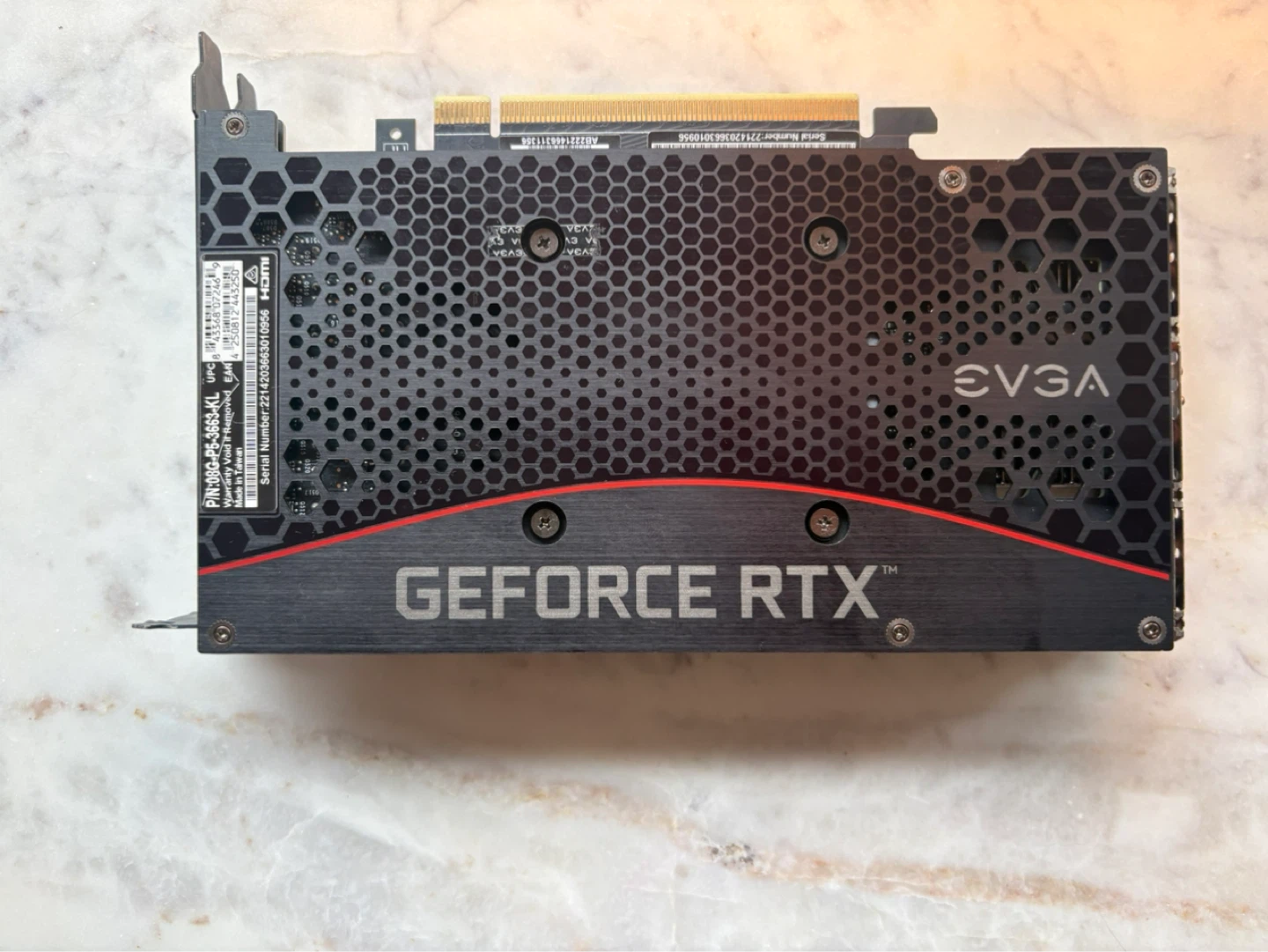 EVGA GeForce RTX XC 3060 Ti Gaming Graphics Card - photo 3