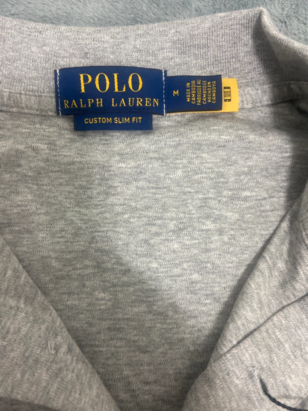 Polo Ralph Lauren Men's Grey Polo Shirt Size M - photo 3