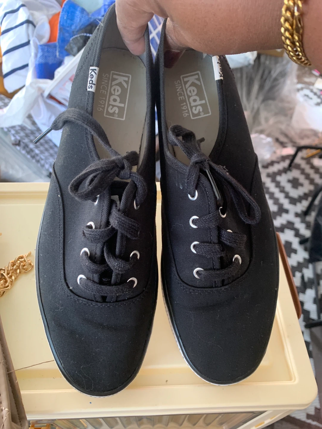 Keds Women's Canvas Sneakers and a bag - photo 3