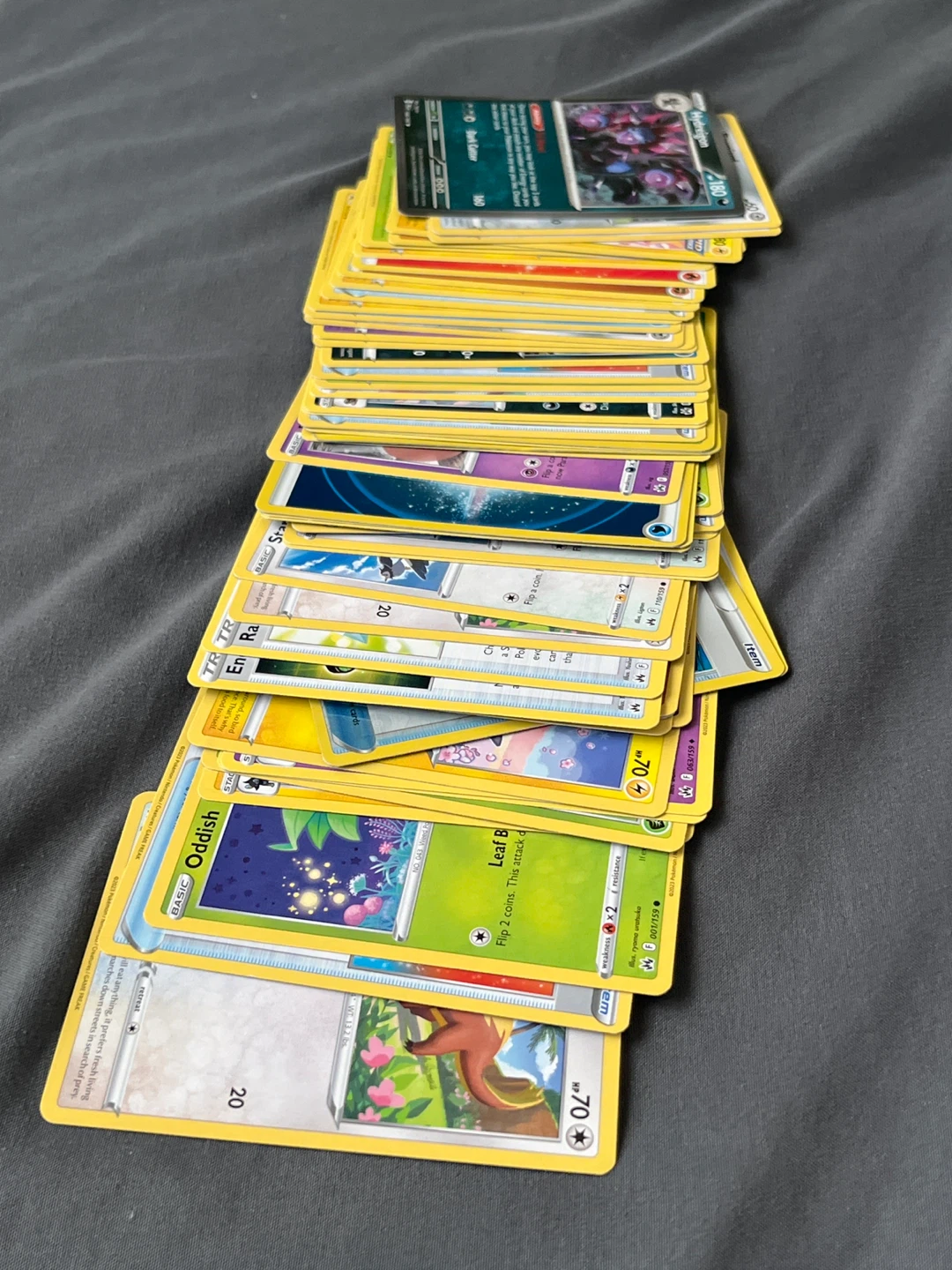 55 random Pokémon cards!!! Dm if interested!!