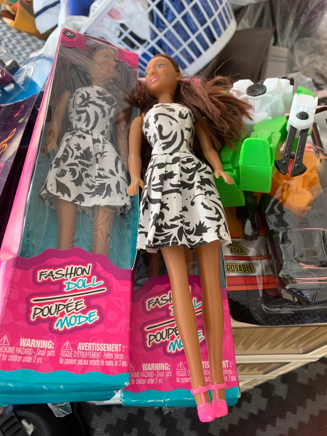 Fashion Doll Poupee Mode Dolls (2) with Clothes - photo 2