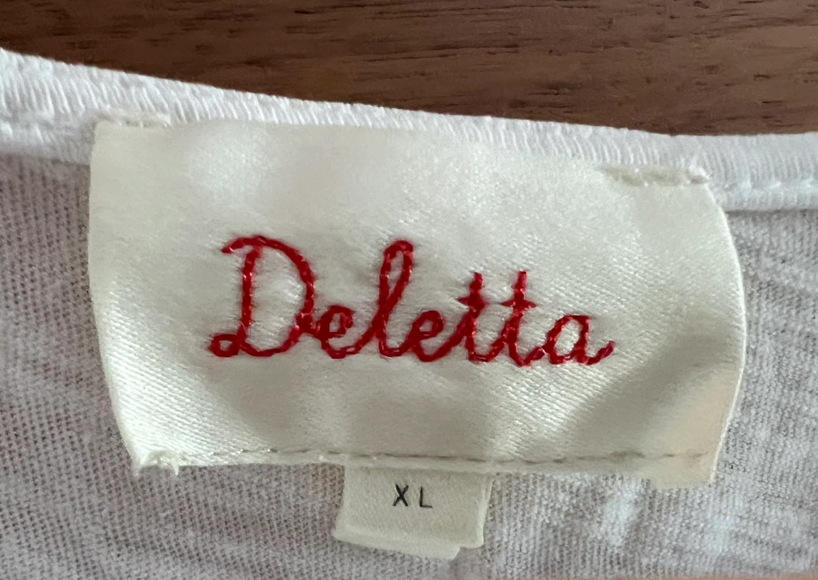 Deletta Women's White Sleeveless Ruffled Tank Top XL - photo 2