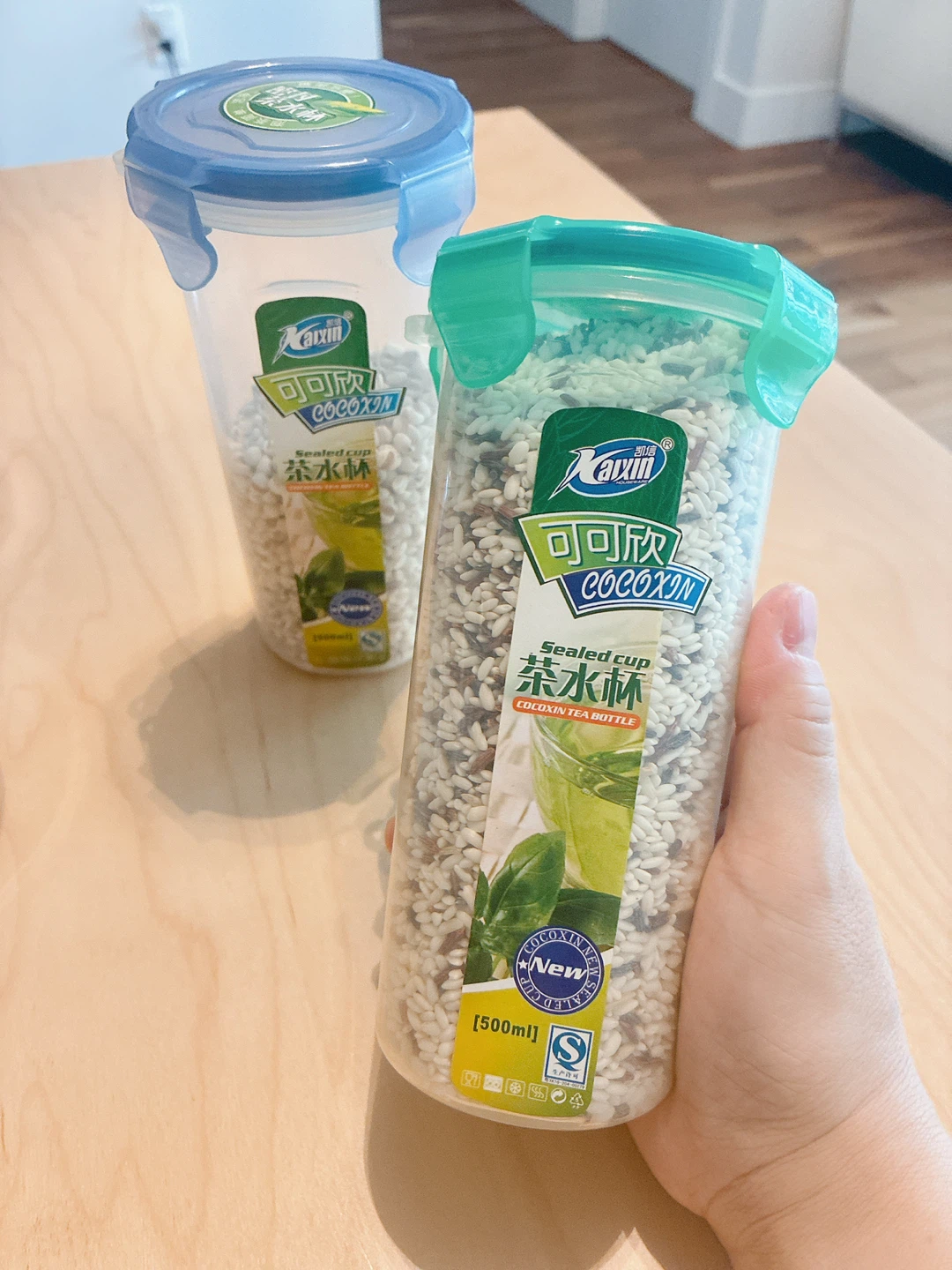 Two KAIXIN Sealed Cup Tea Bottle 500ml - photo 3