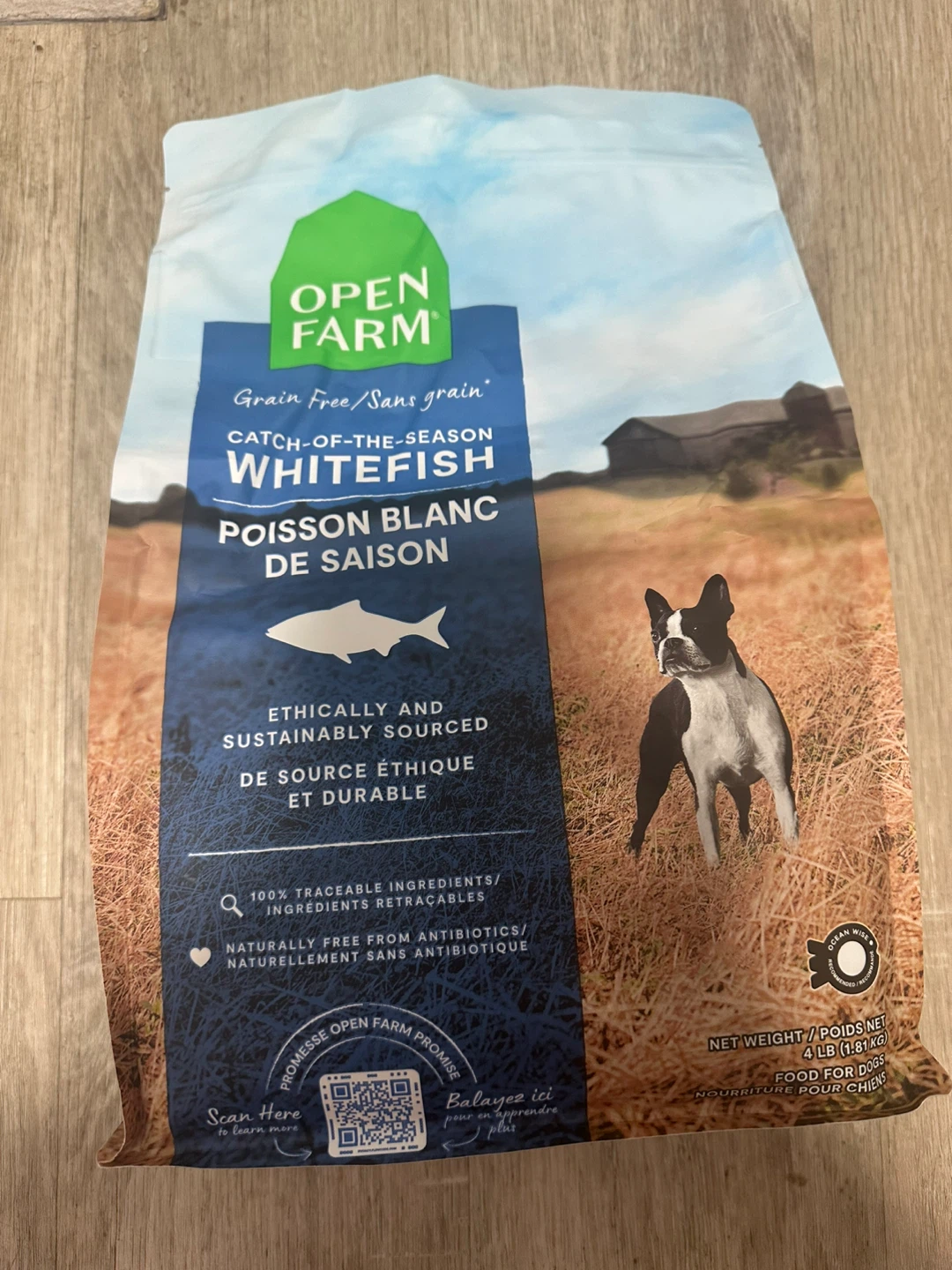 Open Farm Grain Free Whitefish Dog Food