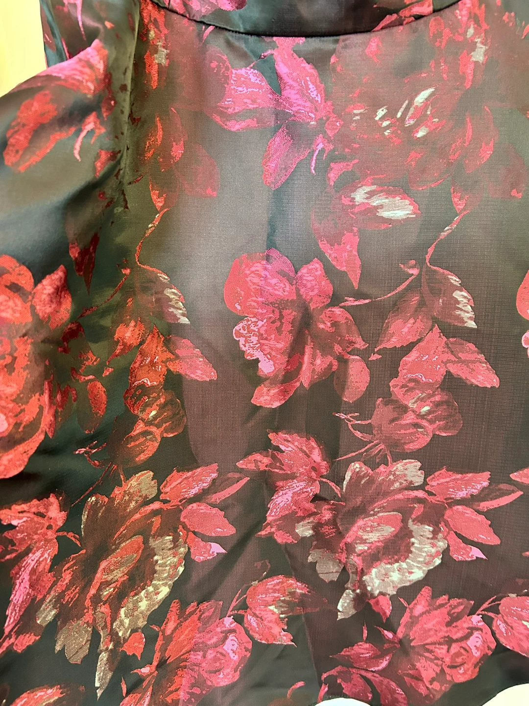 $20 - David’s Bridal Red A-Line Dress – Size 10 (Worn Once) - photo 4