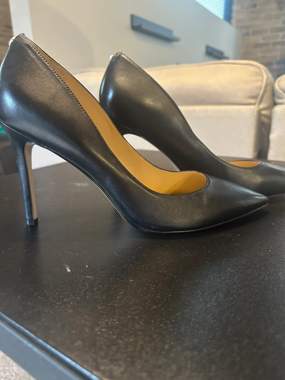 Sam Edelman Black Leather Heels - photo 2