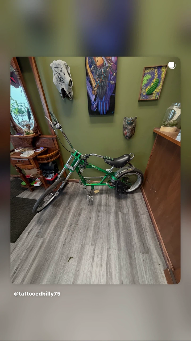 Green Schwinn Orange County  Chopper Bicycle - photo 4