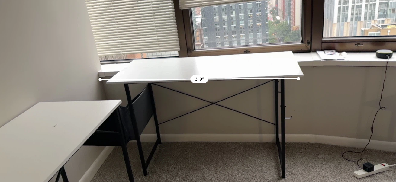 White Writing Desk - photo 2